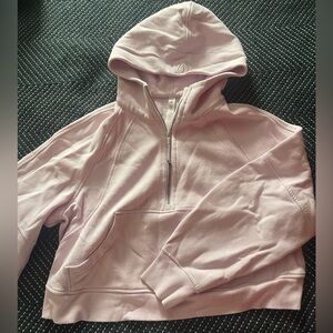 Light Pink Lululemon Scuba Hoodie